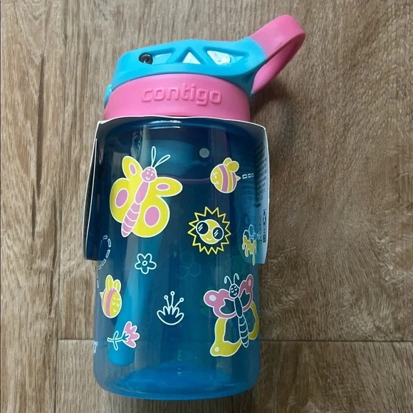 NWT Contigo Aubrey Kids 14 Fl. Oz. Plastic Water Bottle - Picture 4 of 8
